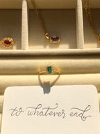 Emerald Vows Ring - PRE-ORDER