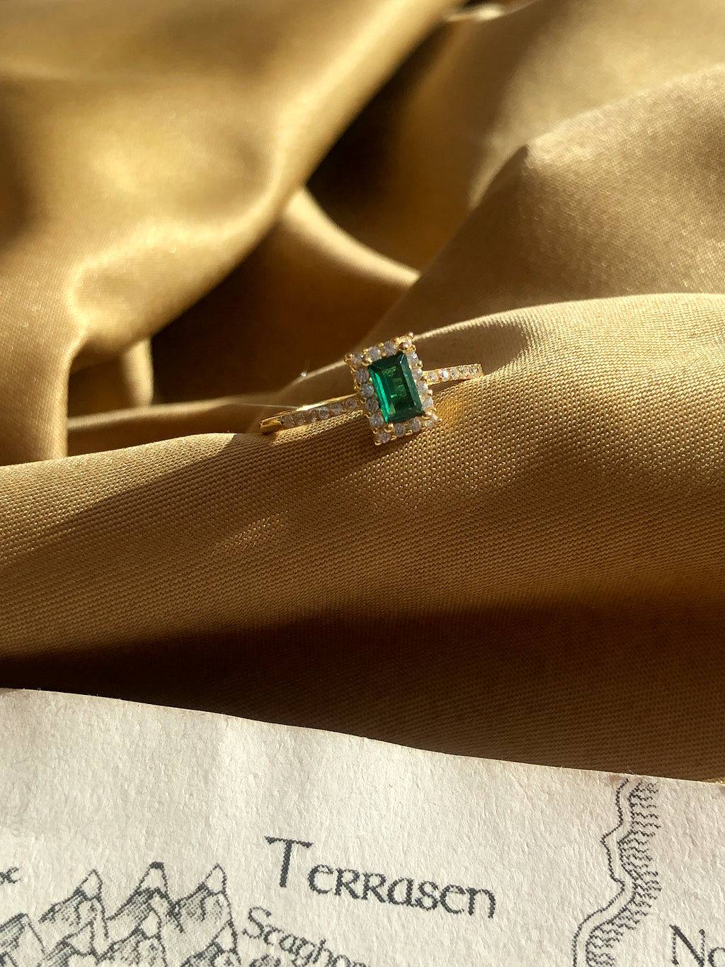 Emerald Vows Ring - PRE-ORDER