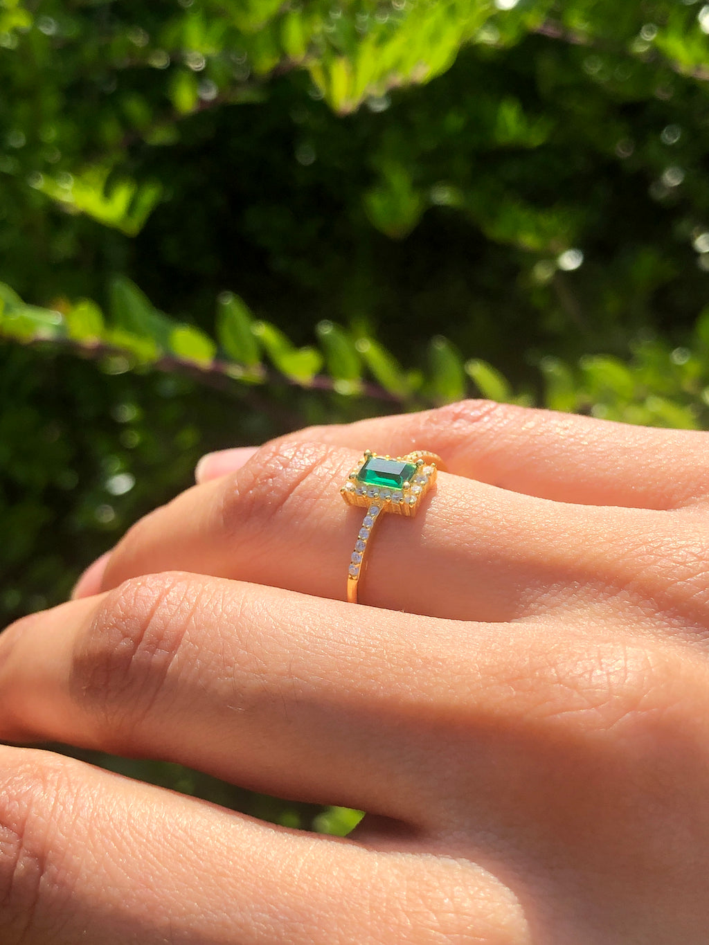 Emerald Vows Ring - PRE-ORDER