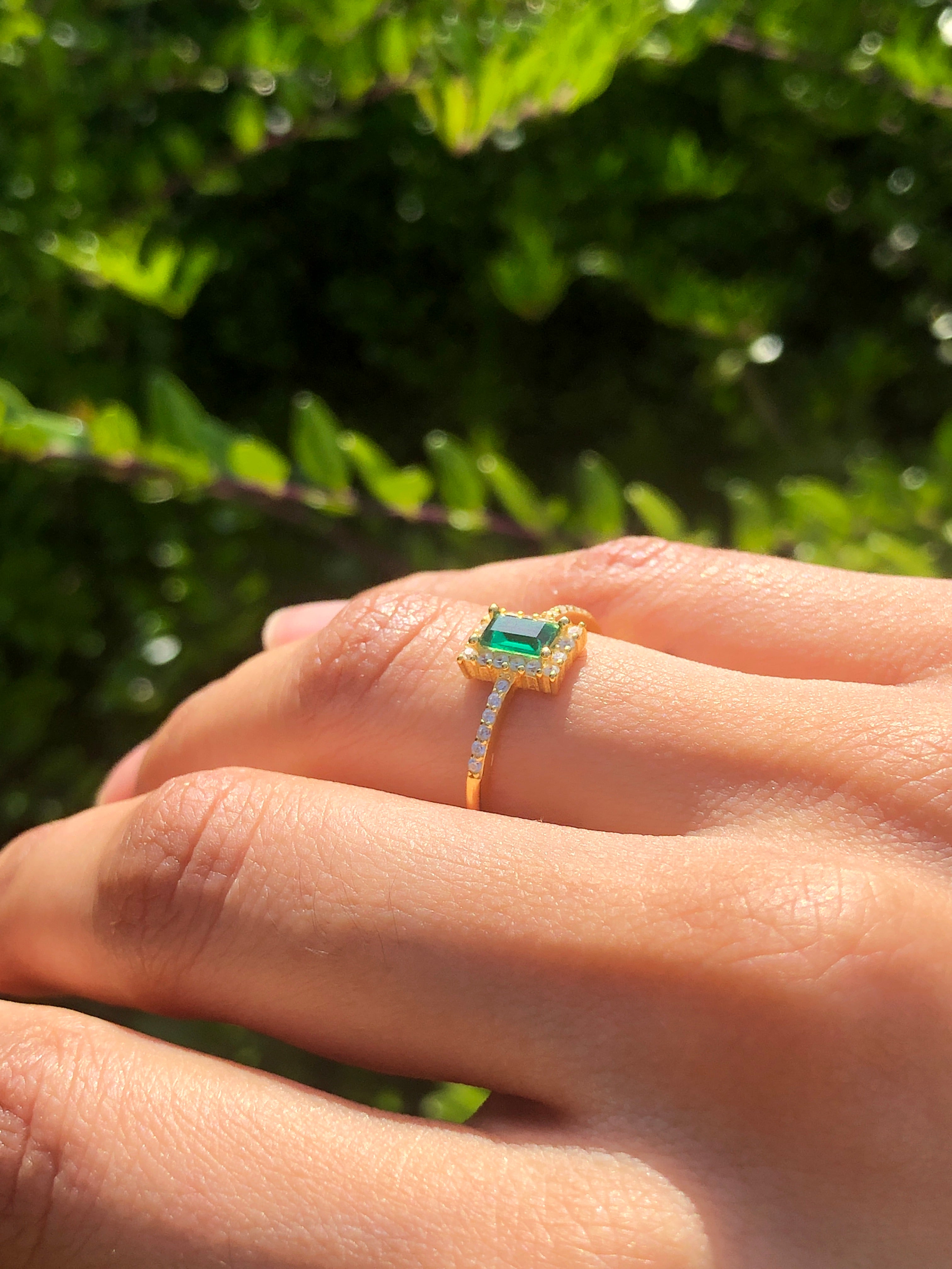 Emerald Vows Ring - PRE-ORDER
