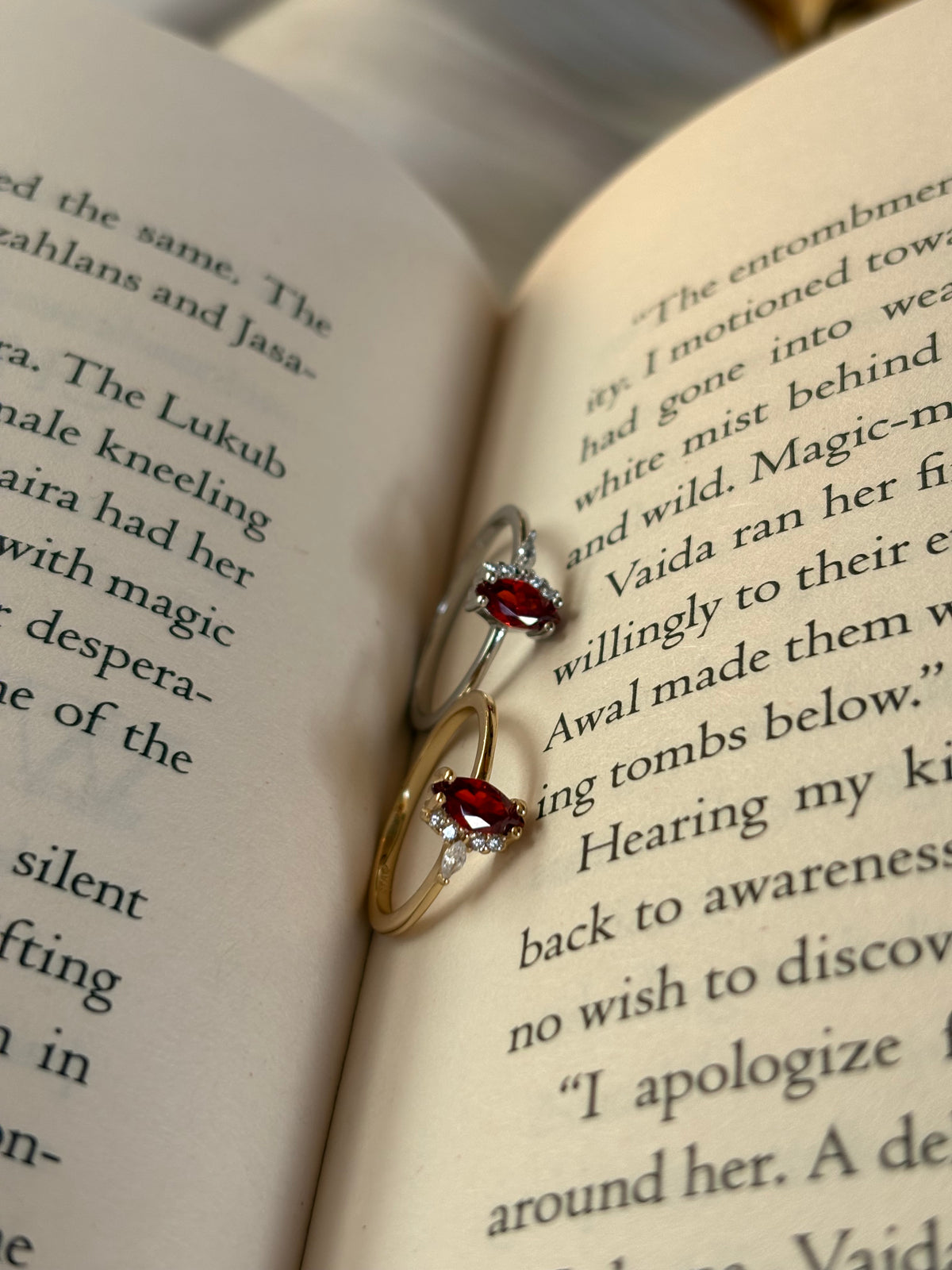 Gilded Sultana Ring - PRE-ORDER
