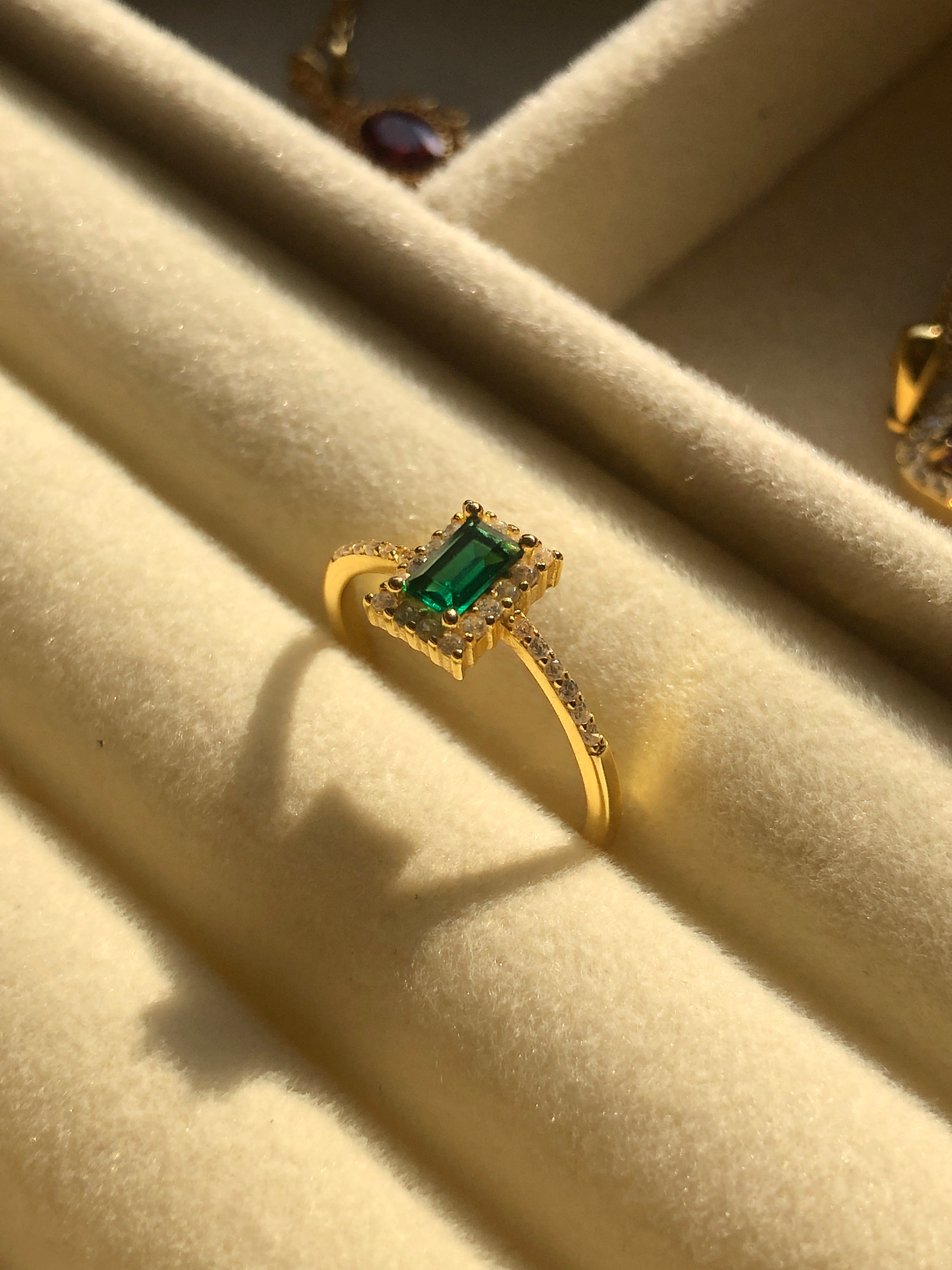 Emerald Vows Ring - PRE-ORDER