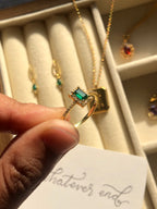Emerald Vows Ring - PRE-ORDER