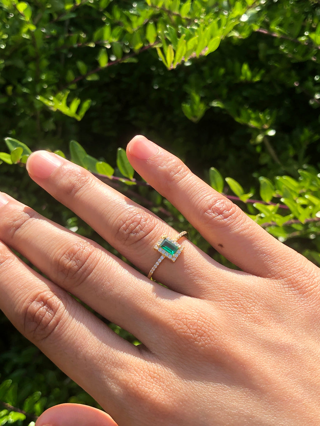 Emerald Vows Ring - PRE-ORDER