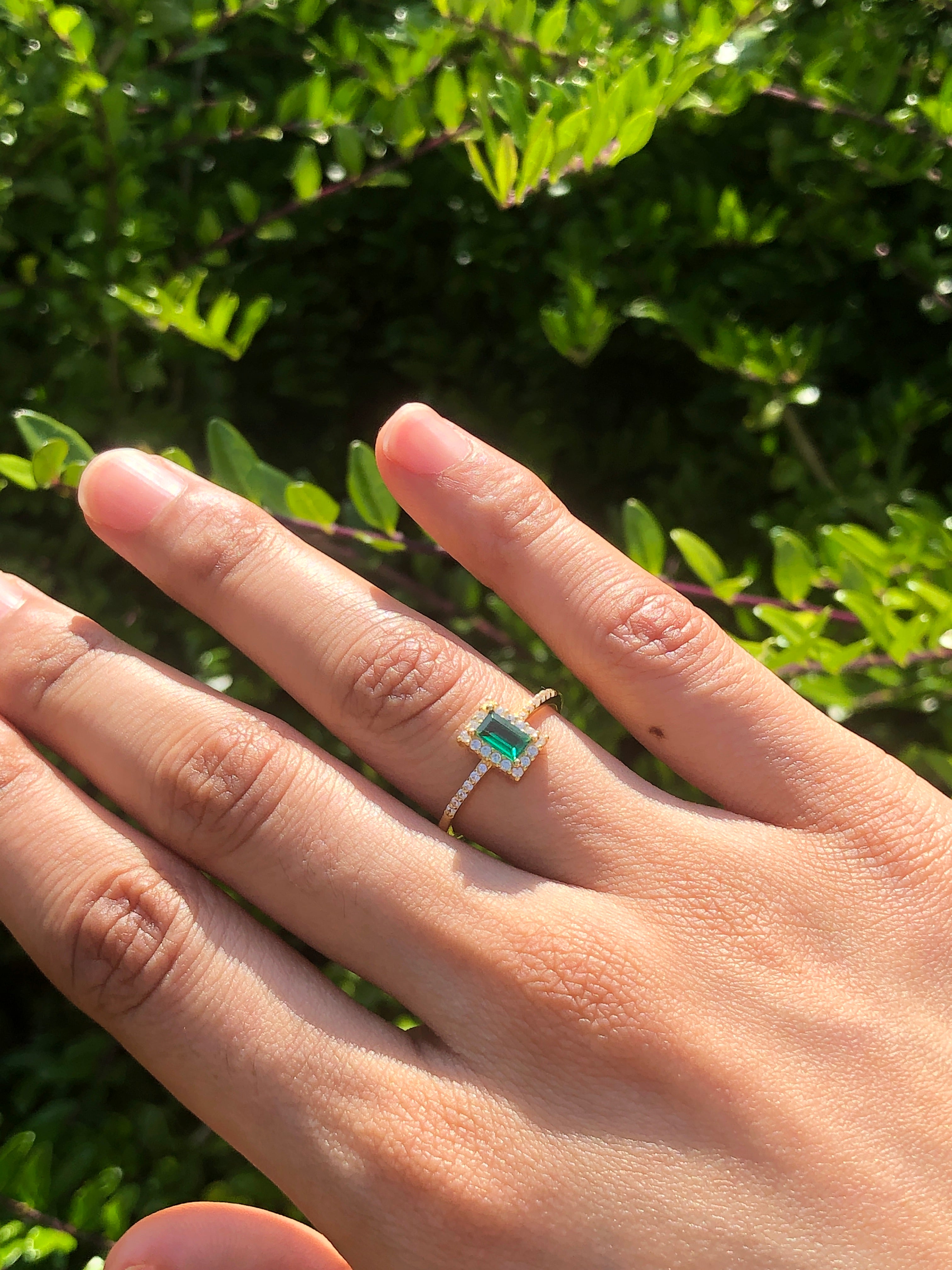 Emerald Vows Ring - PRE-ORDER