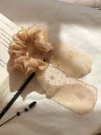 Golden Glow Scrunchie