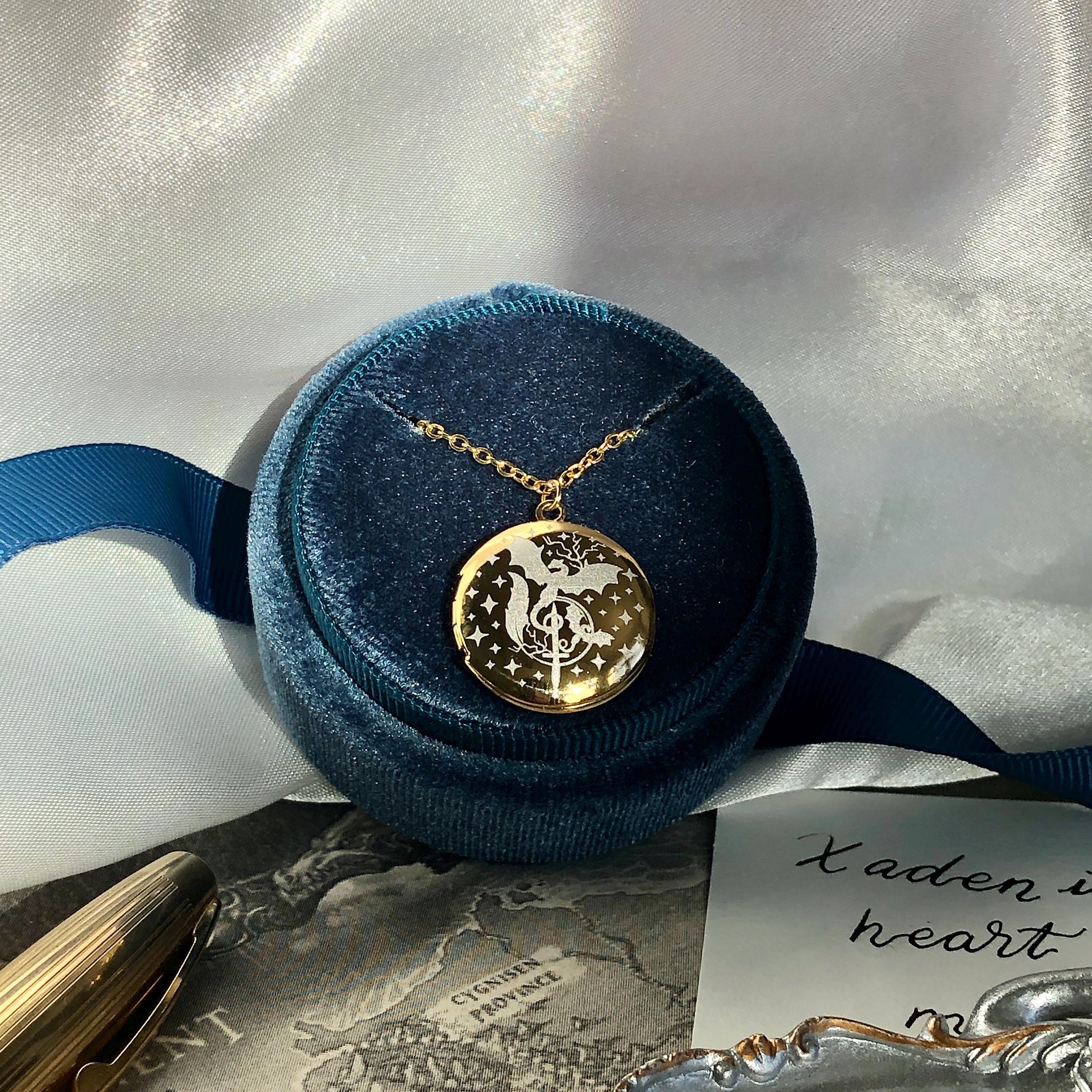 Dragon Rider Locket Necklace