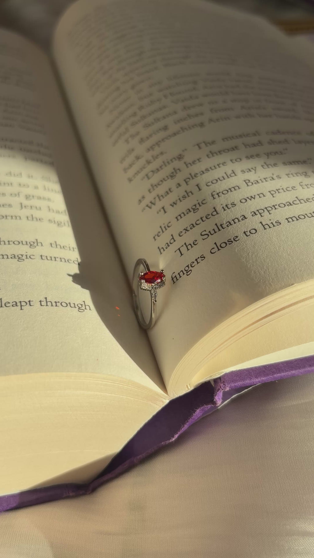 Gilded Sultana Ring - PRE-ORDER